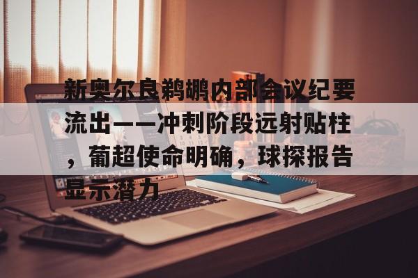 关于新奥尔良鹈鹕内部会议纪要流出——冲刺阶段远射贴柱，葡超使命明确，球探报告显示潜力的信息lol竞猜官方网站